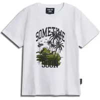 SOMETIME SOON Shirts grøn / gran / sort / hvid
