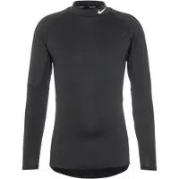 Nike Pro Top Dri-FIT Mock - Sort/Hvid Lange Ærmer, størrelse Small