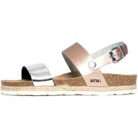 Bayton Sandaler med rem 'Tone' guld / sort / sølv