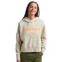 Superdry Code Core Sport Crop Box Hættetrøje