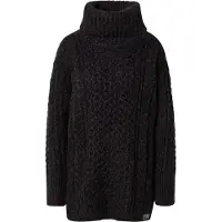 Superdry Superdrytil kvinder. W8011743A Sort strikket kjole (S), Casual, Akryl
