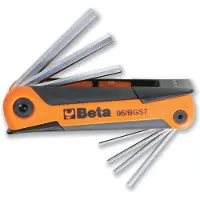 Beta Utensili 1.5-6 Mm Unbrakonøgle 7 Enheder