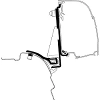 Thule T 4200 Vw T5/t6 Compact Van Reimo Multirail Lwb (lhd) Markiseadapter