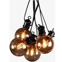 Konstsmide Lyssløjfe E27 med 10 LED-lamper, solpanel & fjernstyring 4159-800SP Modsvarer: N/A