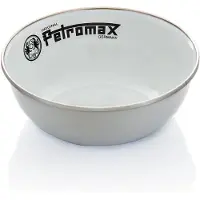 Petromax PX-BOWL-S, Skålsæt, Rund, Emaljeret stål, Glas, Sort, 0,6 L, Personligt