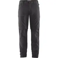 Fjall Raven - Vandretøj - Travellers MT Zip-off Trs M Dark Grey til Unisex - Størrelse L - Grå
