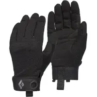 Black Diamond - Klatretillbehør - Crag Gloves Black til Unisex - Størrelse S - Sort