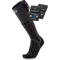 Therm-ic - Varmesokker - Set Heat Fusion Uni + S-700B til Unisex - Størrelse 42-44 - Sort