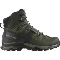 Salomon - Vandresko herre - Quest 4 GTX M Olive Night/Peat til Unisex - Størrelse 41 1/3 - Kaki