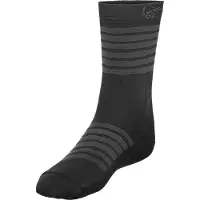 Norrøna - MTB tøj - Falketind Light Weight Merino Socks Caviar Black til UnisexUld - Størrelse 43-45 - Sort