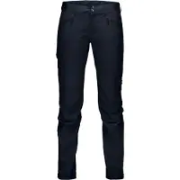 Norrøna - Vandretøj dame - Falketind Flex1 Pants W'S Caviar til UnisexUld - Størrelse L - Sort