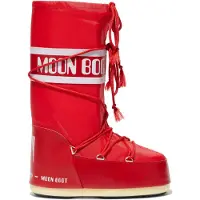 Moon Boot - Afterski - Nylon Rouge til UnisexUld - Størrelse 23-26 - Rød