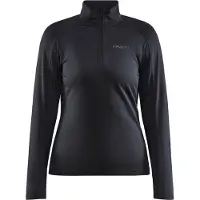 Craft Core Gain Midlayer W Black T-shirt Med Lange ærmer