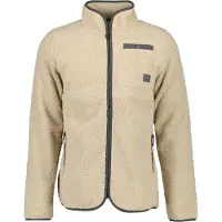 Didriksons Funktionsfleecejakke 'Phoenix' beige / mørkegrå / sort