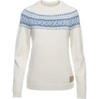 Dale of Norway Vågsøy, sweater, dame, hvid/lyseblå