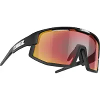 Bliz - Solbriller - Vision Matt Black Brown W Red Multi til UnisexUld - Sort