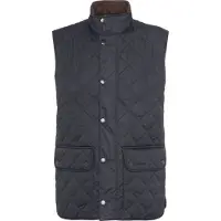 Barbour Barbourtil mænd. MGI0245 Lowerdale marineblå vest (L), Casual, Polyester