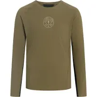 GOLD´S GYM APPAREL Funktionsskjorte 'GREG' oliven / sort