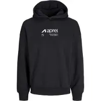 Aprel Sweatshirt sort / hvid