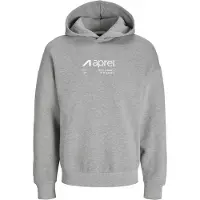 Aprel Sweatshirt grå-meleret / hvid