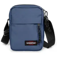 Eastpak Skuldertaske 'The One' dueblå / rød / sort / hvid