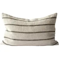 Tell Me More Melvin pudebetræk 40x60 cm Taupe stripe