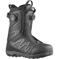 Salomon Snowboard - Snowboardstøvler herre - Launch BOA SJ BOA Black til Unisex - Størrelse 46 - Sort