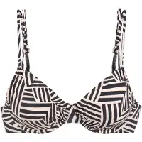 LASCANA Bikinioverdel ecru / sort