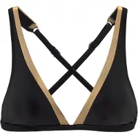 LASCANA Bikinioverdel gylden gul / sort