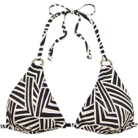 LASCANA Bikinioverdel ecru / sort