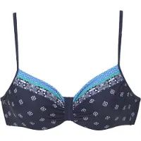 LASCANA Bikinioverdel marin / azur / lysegrøn / hvid