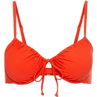 LASCANA Bikinioverdel 'Gina' orangerød