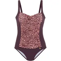 LASCANA Badedragt pink / bordeaux