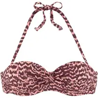 LASCANA Bikinioverdel pastelpink / lys pink / bordeaux