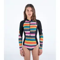 Hurley Advant 2 Mm Langærmet Shorty Med Lynlås Foran Til Damer