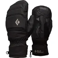 Black Diamond - Skihandsker dame - W Mission Mx Mitts Black til Unisex - Størrelse S - Sort