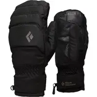 Black Diamond - Skihandsker - Mission MX Mitts Black til Unisex - Størrelse XL - Sort