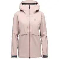 Black Diamond - Skijakker dame - W Factor Shell Pale Mauve til UnisexUld - Størrelse L - Lyserød