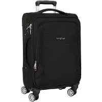 Safta Business ´´black´´ Soft Cabin 20´´ 35.7l 35x51x20 Cm Kuffert Med Hjul