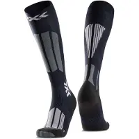 X-socks - Touringski - Ski Touring Expert OTC Black/Light Grey til Unisex - Størrelse 35-38 - Sort