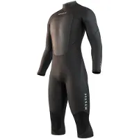 Mystic Brand Flatlock 3/2mm Langærmet Shorty Med Lynlås Bagpå