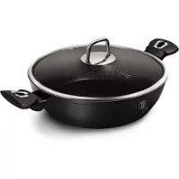Berlinger Haus BH/1850 universel gryde-/stekkeplade 28 cm Black Silver Collection