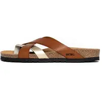 Bayton Pantoletter 'Alava' beige / brun