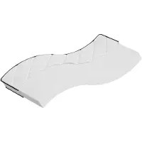 vidaXL skummadras 90x190 cm medium blød