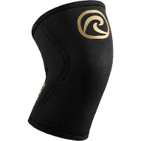 Rehband RX Knee Sleeve 5 mm Gold Black