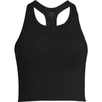 Casall Multi Rib Seamless Padded Sports Top, Black