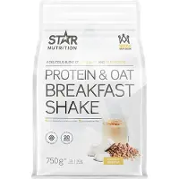 Star Nutrition Protein & Havre Morgenmad Måltidserstatning Shake 750 g