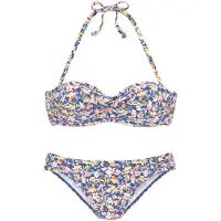 Buffalo Bikini navy / kiwi / orange / lyserød