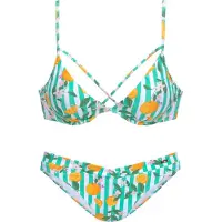 Buffalo Bikini mint / jade / mandarin / offwhite