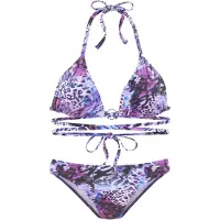 Bruno Banani Bikini azur / antracit / lilla / bær